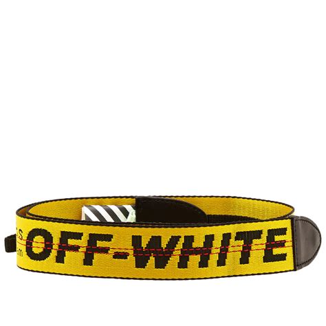 off white industrial bag strap replica|2.0 INDUSTRIAL LONG STRAP in yellow .